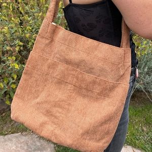 🤎Corduroy shoulder tote bag🤎